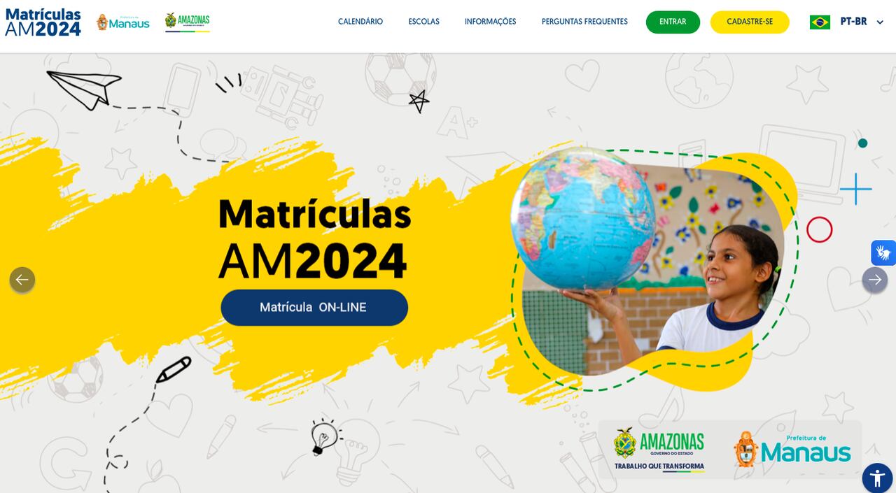 matrícula Pré-Escolar Manaus 2025